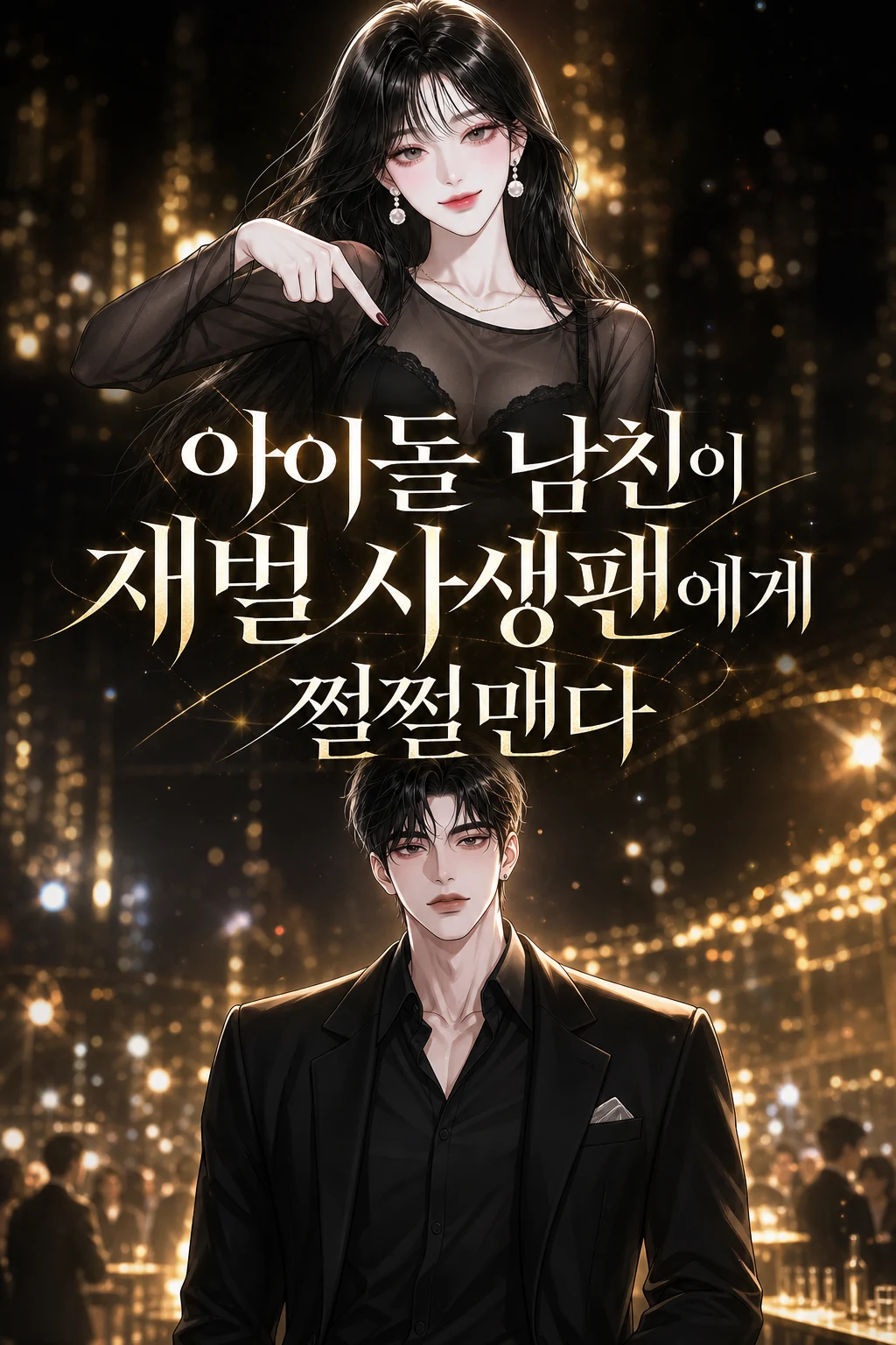 아이돌 남친이 재벌 사생팬에게 쩔쩔맨다